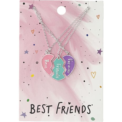 Choise by Heart Børne Best Friend Halskæde Sølvfarvet