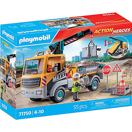 Playmobil Lastbil med Kran 71750