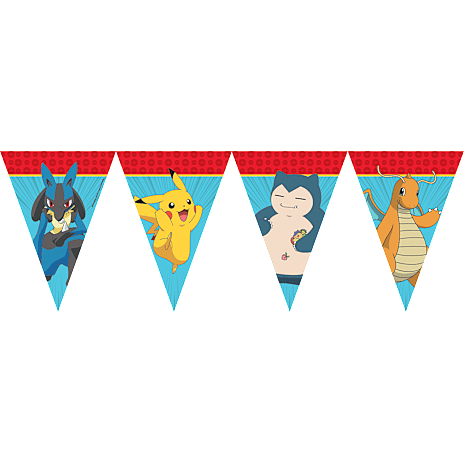 Pokémon flag banner