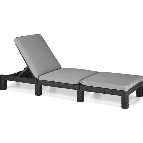 Keter Daytona Solseng 4 Positioner 195 cm Grå