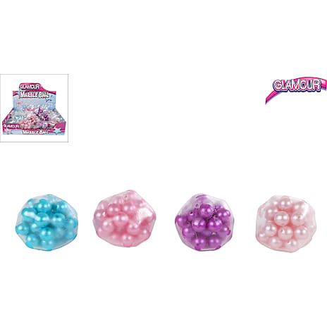 Trend Toys Crackle Glamour Marble Ball Assorteret