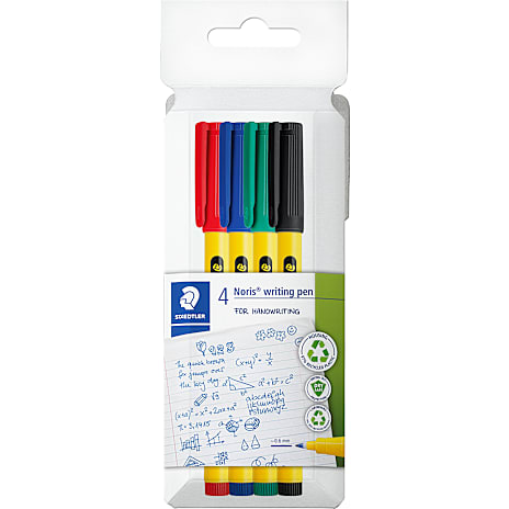 Staedtler Noris fineliner pen 4 stk. 1 stk.