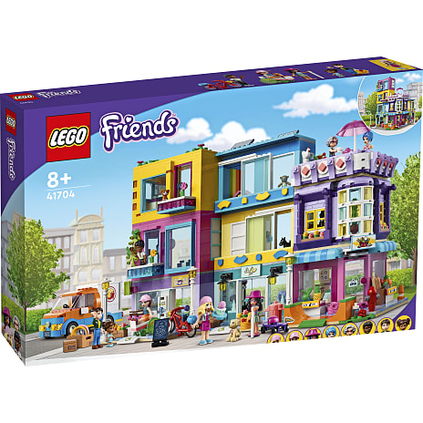 byld Onkel eller Mister median LEGO® Friends Bygning på hovedgaden 41704 | Køb på Bilka.dk!