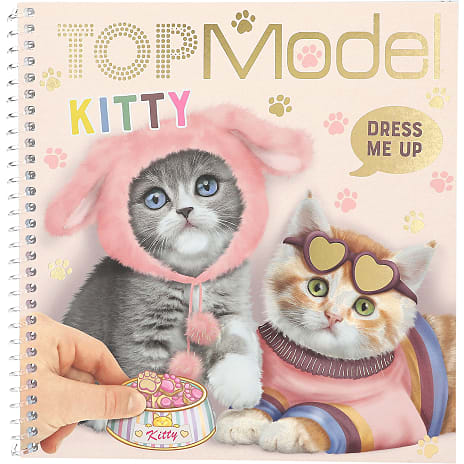 TOPModel Dress Me Up stickerbog KITTY 1 stk.