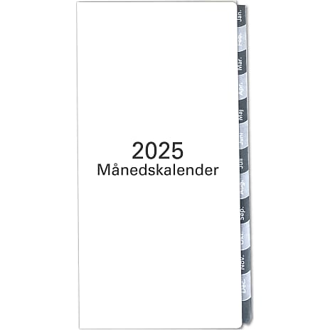1Conzept Kalender 2025 Hvid