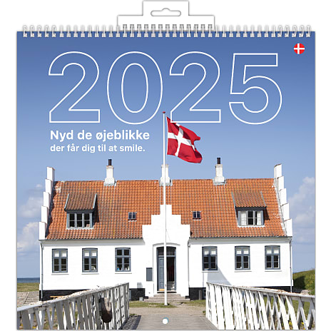 1Conzept Billedkalender 2025 Danmark