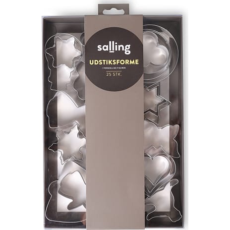 Salling kageudstiksforme 25 stk. 1 stk.