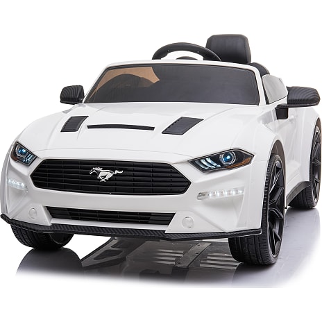 Nordic Play Speed Ford Mustang Elektrisk Bil Hvid
