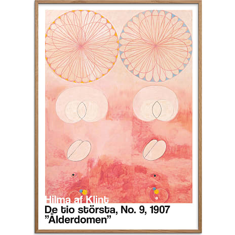 Citatplakat Ålderdomen, H. af Klint - 50x70 cm 1 stk.