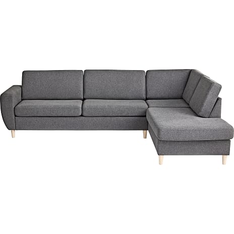 Rom Nordic Højrevendt Open-end Sofa - Antracit