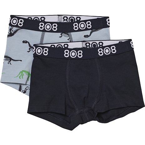 808 2-pak Boxershorts Str. 10 år Blå