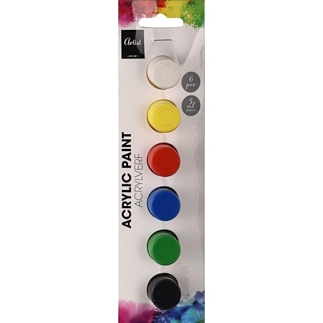 Akryl Farver Assorteret