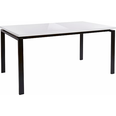 Domus Living Simmons Spisebord Hvid og Sort