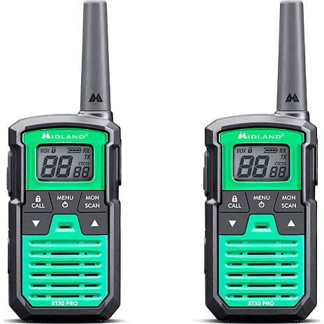Midland XT30 Pro walkie talkie grøn/sort