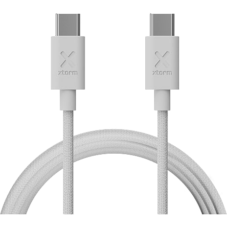 Xtorm Go2 USB-C kabel 100W 1 meter - Hvid