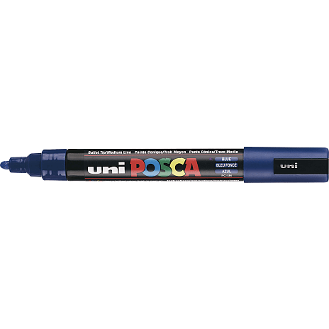 Posca PC5M Vandbaseret Tusch Blå