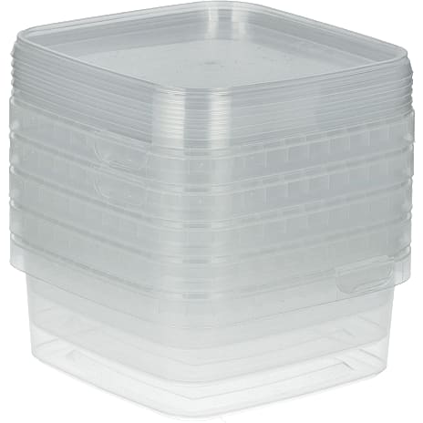 Andre Mærker Condibøtter m/låg - 5-pak (600ml) 1 stk.