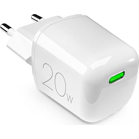 PURO oplader 20W - hvid 1 stk.