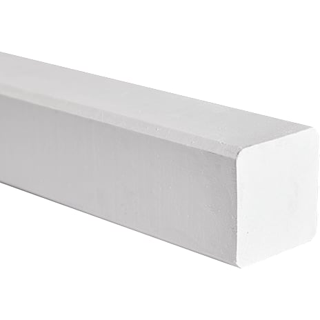 Nordic Fence Stolpe Hvid Grundmalet