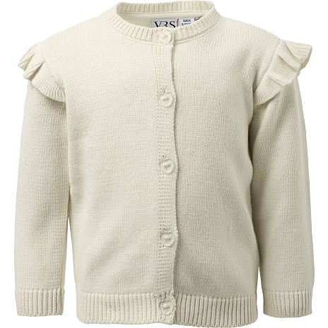 VRS Baby Cardigan Str. 80 Råhvid