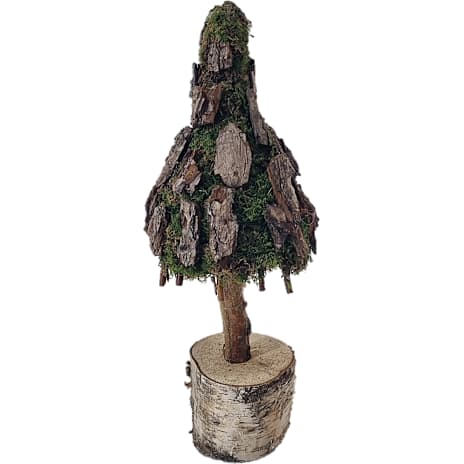 Mos Juletræ Med Bark