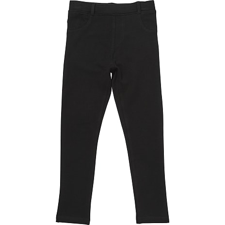 VRS børne jeggings str. 104 - sort 1 stk.