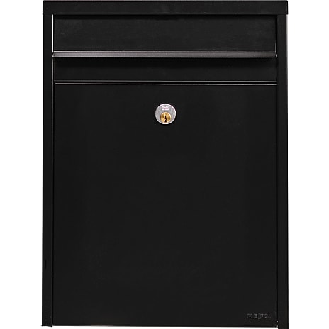 ME-FA Postkasse Piano 350 Sort