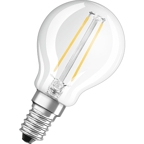 Osram LED kronepære 2,5W varmt hvidt lys