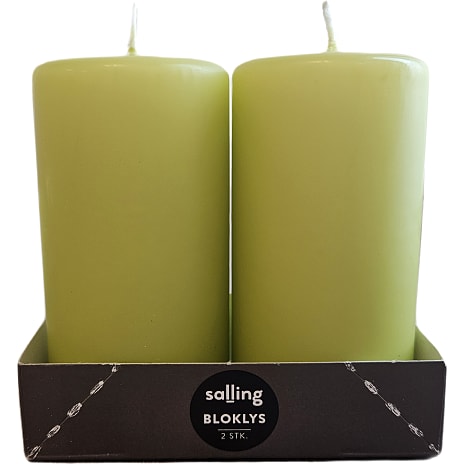 Salling Bloklys 5x10 cm Limegrøn