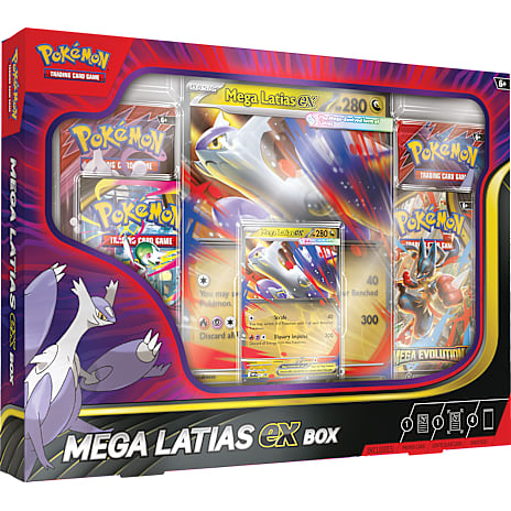 Pokémon Mega Latias EX Box Samlekort