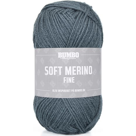 Bumbo By Mayflower Soft Merino Fine Uldgarn Petroleum 1126