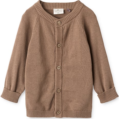 Tiny One Baby Cardigan Str. 98 Brun