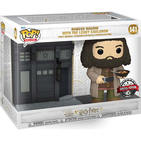 Funko POP! Deluxe Harry Potter - Rubeus Hagrid with the Leaky Cauldron