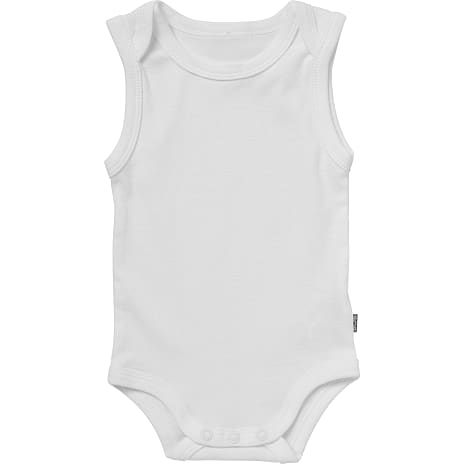 808 baby body str. 50 - hvid 1 stk.