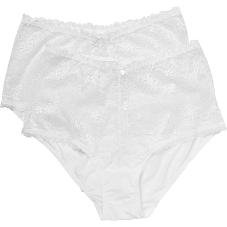 VRS Dame 2-pak Maxi Str. 2XL Hvid