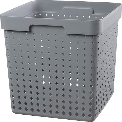 Nordic Houseware Group Seoul Basket kurv m. genanvendeligt plast - grå (XL) 1 stk.