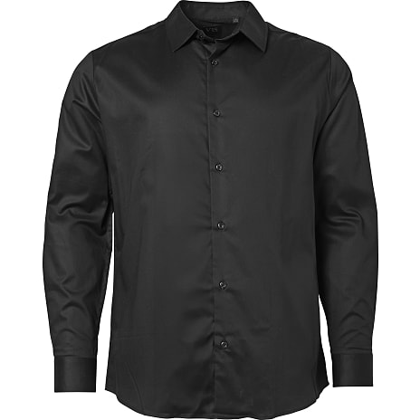 VRS herre slim fit skjorte str. XL - sort 1 stk.
