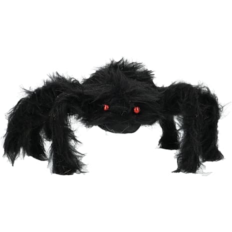 Halloween Edderkop 30 cm Sort