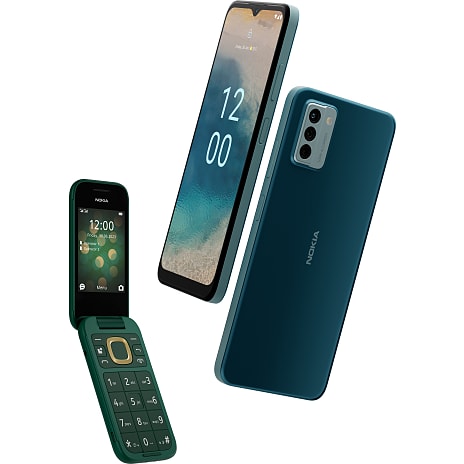Nokia G22 Blå + Nokia 2660 Grøn
