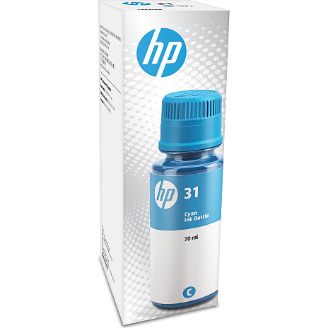 HP blæk nr. 31 - cyan 1 stk.