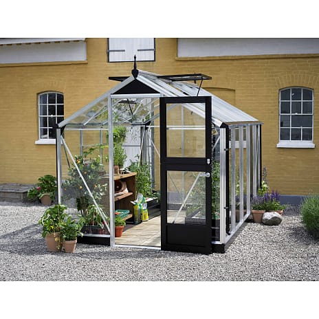 Juliana Compact drivhus Aluminium