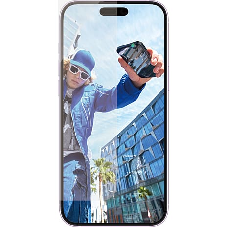 PanzerGlass skærmbeskyttelse iPhone 16 Plus/15 Plus 1 stk.