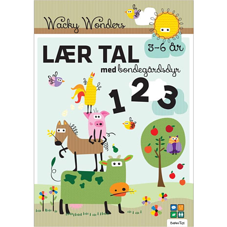 Barbo Toys Lær tal med bondegårdsdyr