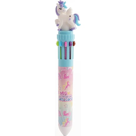 Danpen Junior 10-i-1 kuglepen - unicorn 1 stk.