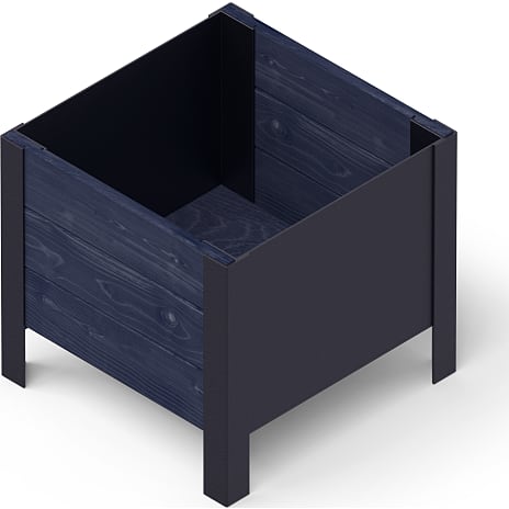 Pindstrup Modern Højbed 36x36 cm Sort