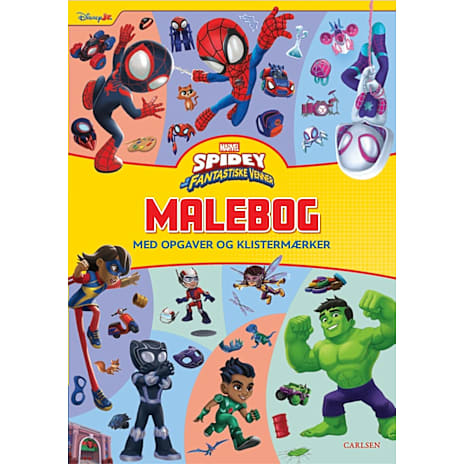 Disney Spidey og hans venner malebog 1 stk.