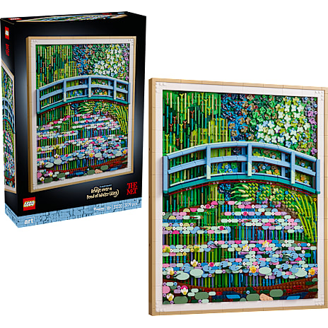 LEGO Art Claude Monet Den Japanske Bro over Åkandedammen 31220