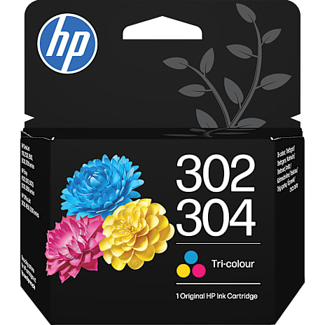 HP 302/304 blækpatron - farve