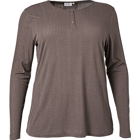 VRS Dame Ribtrøje Str. 50 Brun