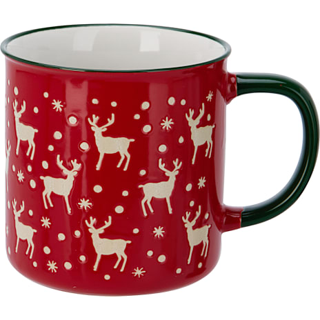 Emaljekrus Med Juledesign 540 ml